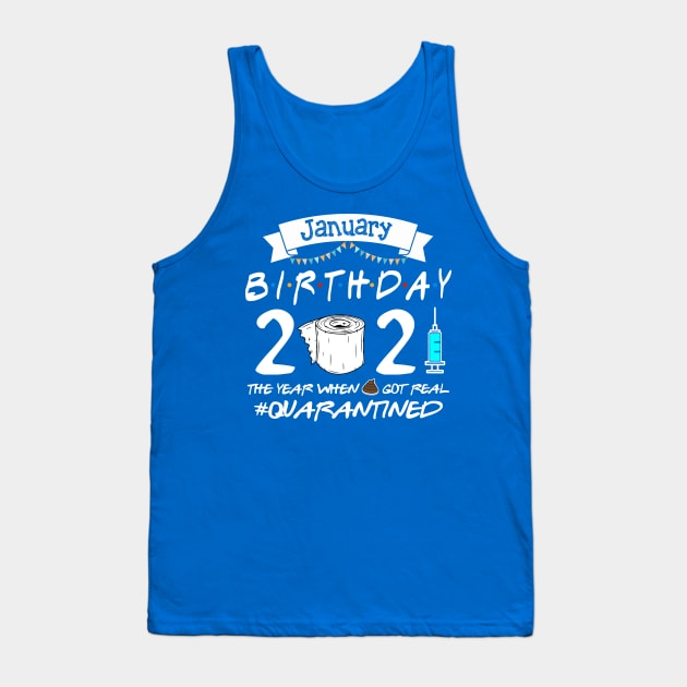 January Birthday Gift Idea 2021 Tank Top by Salt88